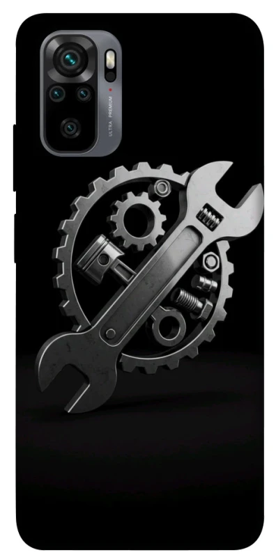 Чехол на Xiaomi Poco M5s Mechanic v2 фото 1 из 1