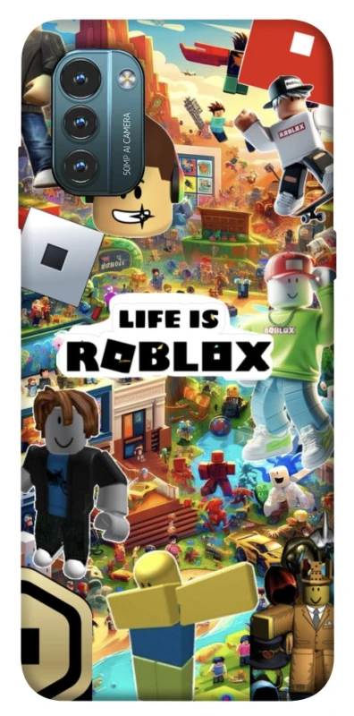 Чохол на Nokia G21 Life is Roblox фото 1 з 1