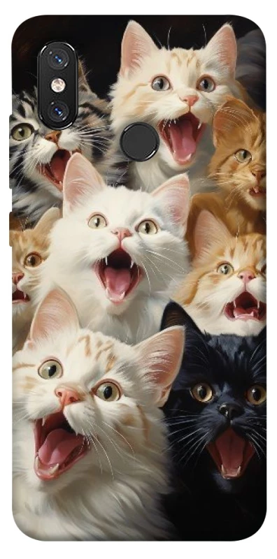 Чехол на Xiaomi Mi 8 Коты фото 1 из 1