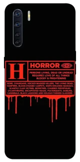 Чохол на Oppo A91 Horror Halloween фото 1 з 1