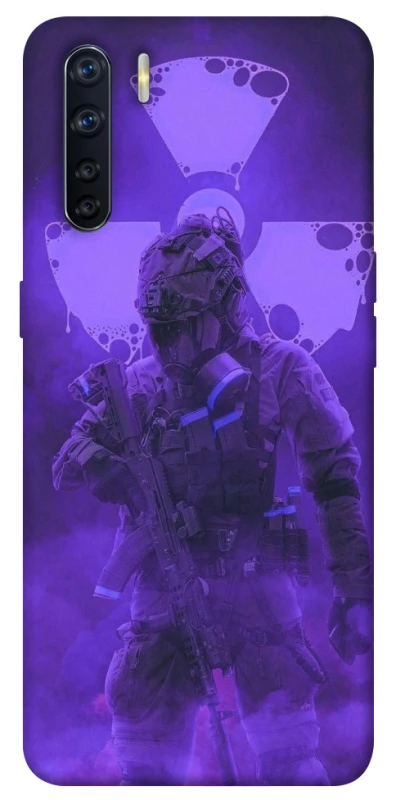 Чохол на Oppo A91 Радіація v6 фото 1 з 1