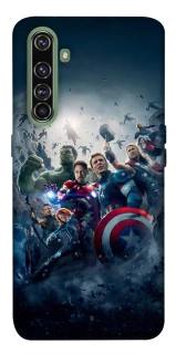 Чехол на Realme X50 Pro Marvel heroes фото 1 из 1