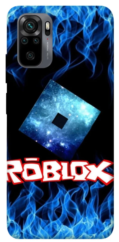 Чехол на Xiaomi Redmi Note 10 / Note 10s Roblox Galaxy Flame Logo фото 1 из 1