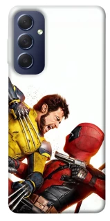 Чехол на Samsung Galaxy M54 5G Deadpool and Wolverine фото 1 из 1