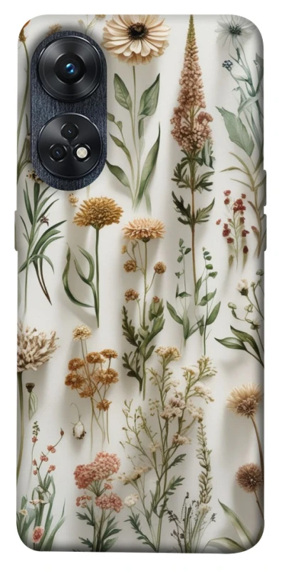 Чохол на Oppo Reno 8T 4G Floral design ver.2 фото 1 з 1