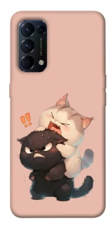 Чехол на Oppo Reno 5 4G Сat and cat фото 1 из 1