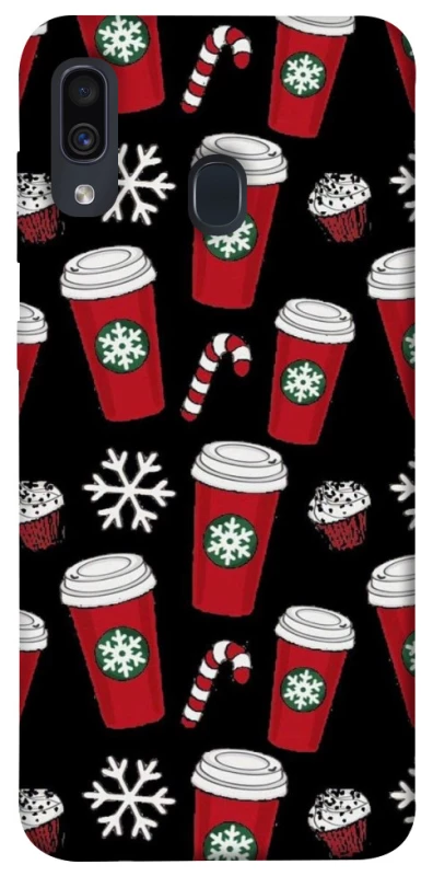 Чохол на Samsung Galaxy A20 / A30 Новорічний v40 фото 1 з 1