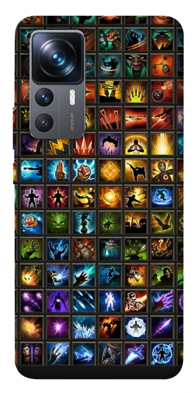 Чохол на Xiaomi 12T / 12T Pro Abilities menu ver.3 фото 1 з 1