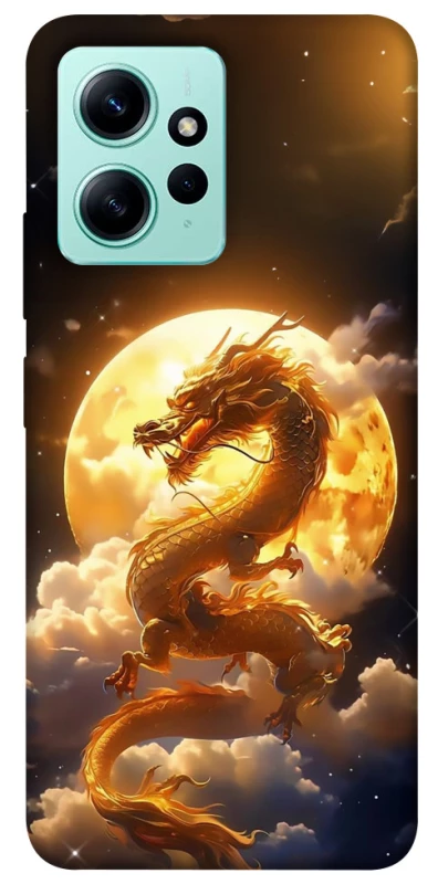 Чохол на Xiaomi Redmi Note 12 4G Golden Dragon фото 1 з 1