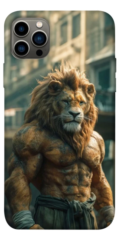 Чехол на Apple iPhone 12 Pro (6.1") Лев фото 1 из 1
