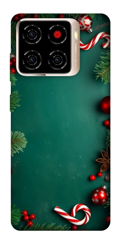 Чехол на ZTE Blade A56 Новогодний v35 фото 1 из 1