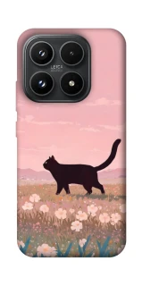 Чехол на Xiaomi 17 cat on a field фото 1 из 1