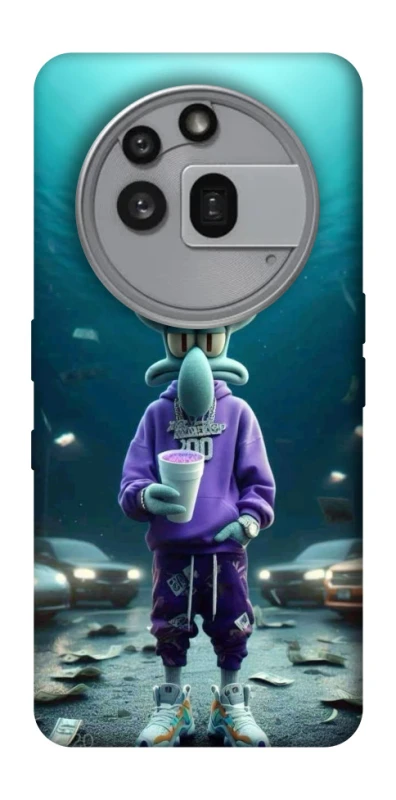 Чохол на Nothing Phone (3a) Pro Сквідвард фото 1 з 1