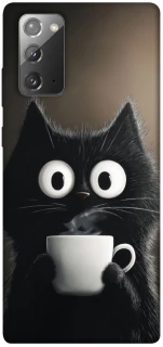 Чехол на Samsung Galaxy Note 20 morning cat фото 1 из 1