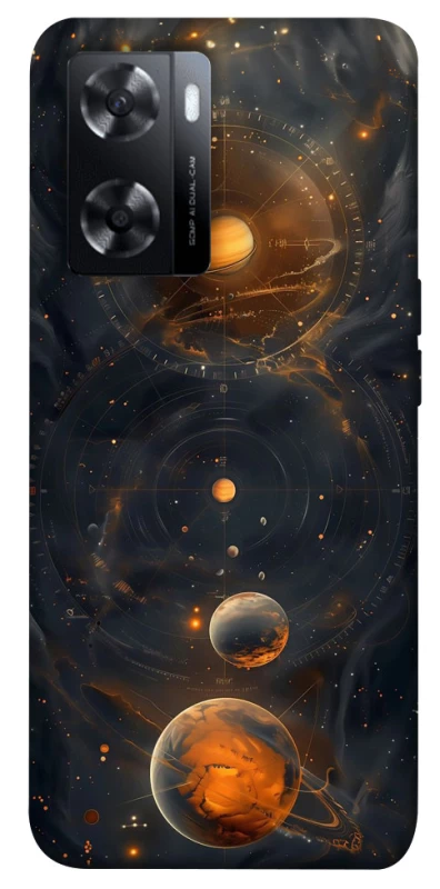Чехол на Oppo A77s Солнечная система фото 1 из 1