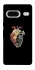 Чехол на Google Pixel 7 Heart with flowers фото 1 из 1