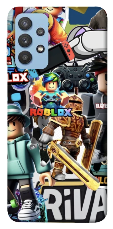 Чохол на Samsung Galaxy M32 Roblox collage ver.1 фото 1 з 1
