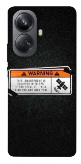 Чехол на Realme 10 Pro+ Warning фото 1 из 1