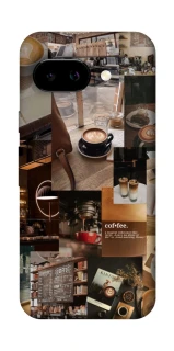 Чехол на Google Pixel 9a Coffee collage ver.2 фото 1 Чехол на Google Pixel 9a Coffee collage ver.2 фото 1 из 1