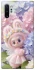 Чохол на Samsung Galaxy Note 10 Plus Labubu & Flowers ver.1 фото 1 з 1