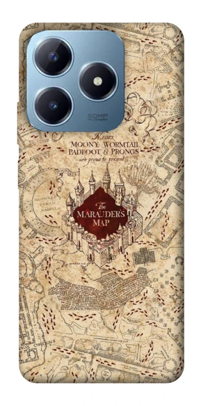 Чохол на Realme C63 Harry Potter Marauder's Map фото 1 з 1