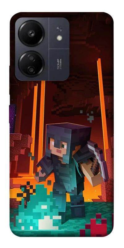 Чохол на Xiaomi Redmi 13C Minecraft game adventure фото 1 з 1