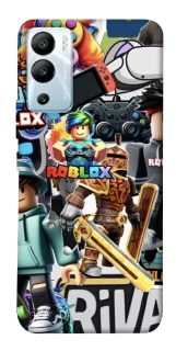 Чохол на Infinix Hot 12i Roblox collage ver.1 фото 1 з 1