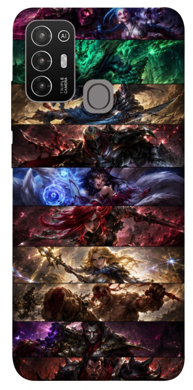 Чохол на ZTE Blade A52 League of Legends фото 1 з 1