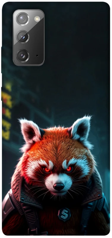 Чохол на Samsung Galaxy Note 20 Cyber Red Panda фото 1 з 1