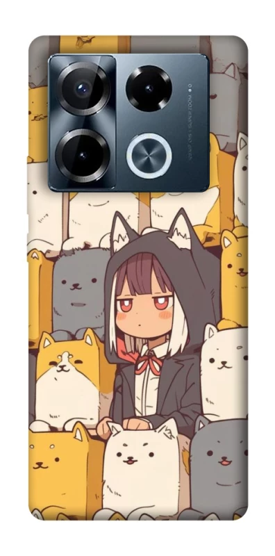 Чехол на Infinix Note 40 Pro 4G Like a cat фото 1 из 1