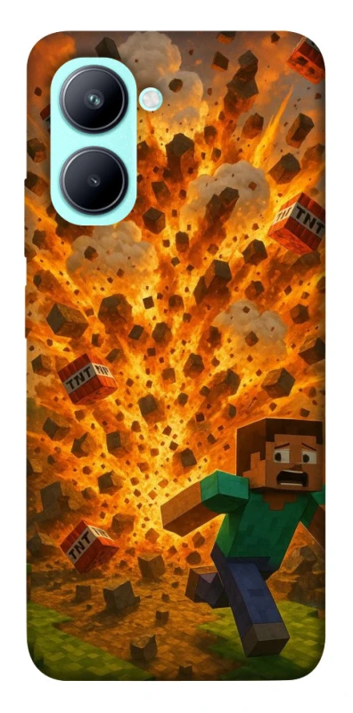 Чохол на Realme C33 Minecraft v7 фото 1 з 1