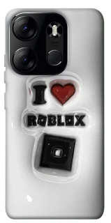 Чехол на Tecno Spark Go 2023 I love Roblox фото 1 из 1
