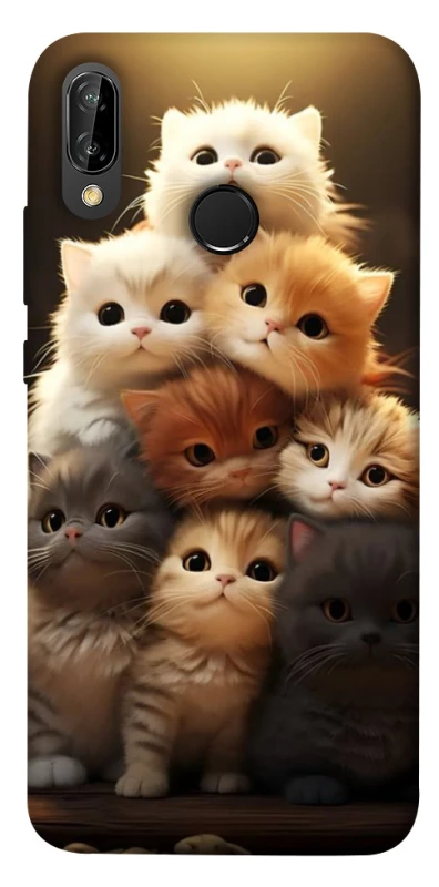 Чохол на Huawei P20 Lite Чохол Kittie Love v2 фото 1 з 1