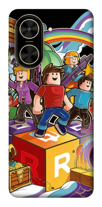 Чохол на Xiaomi Poco C71 Roblox family фото 1 з 1