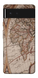 Чехол на Google Pixel 6 Карта путешествий фото 1 из 1