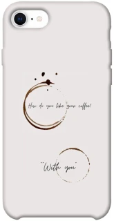 Чохол на Apple iPhone SE (2020) Coffee with you фото 1 з 1