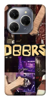 Чехол на TECNO Spark 20 Pro Roblox doors dark mode фото 1 из 1