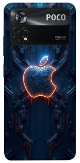 Чехол на Xiaomi Poco X4 Pro 5G Apple logo ver.1 фото 1 из 1