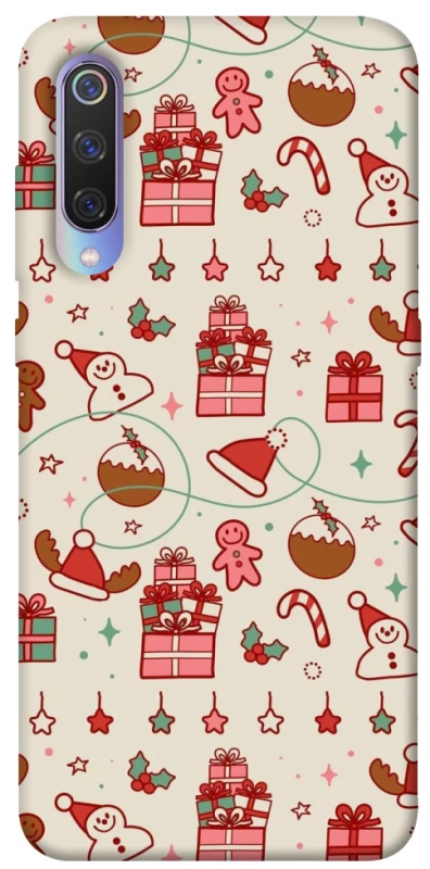 Чохол на Xiaomi Mi 9 Новорічний v14 фото 1 з 1