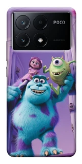 Чохол на Xiaomi Poco X6 Monsters friends фото 1 з 1