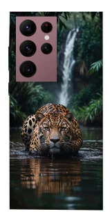 Чехол на Samsung Galaxy S22 Ultra Leopard in water фото 1 из 1
