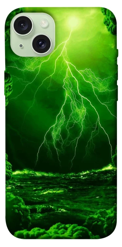 Чохол на Apple iPhone 15 Plus (6.7") Блискавка v2 фото 1 з 1