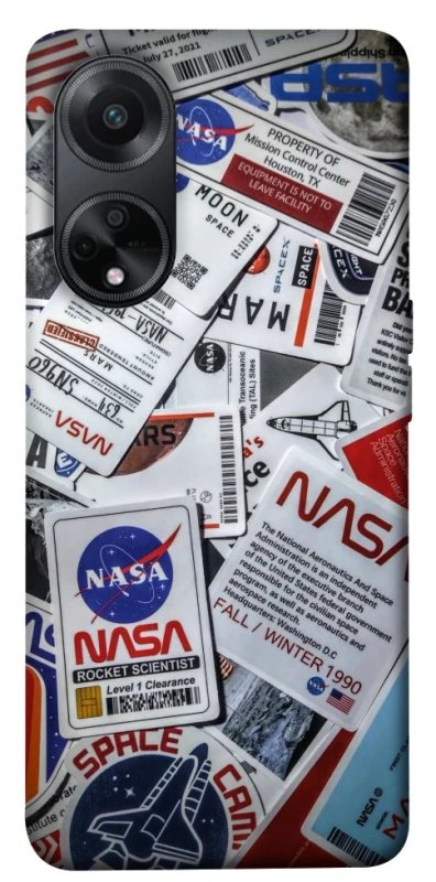 Чехол на Oppo A58 4G NASA ver.4 фото 1 из 1