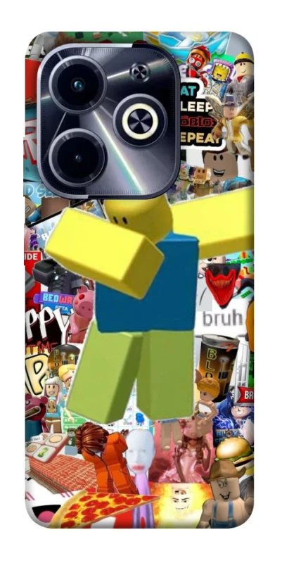 Чохол на Infinix Hot 40i Roblox style фото 1 з 1