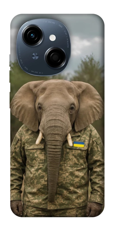 Чохол на TECNO Spark Go 1 Слон захисник фото 1 з 1