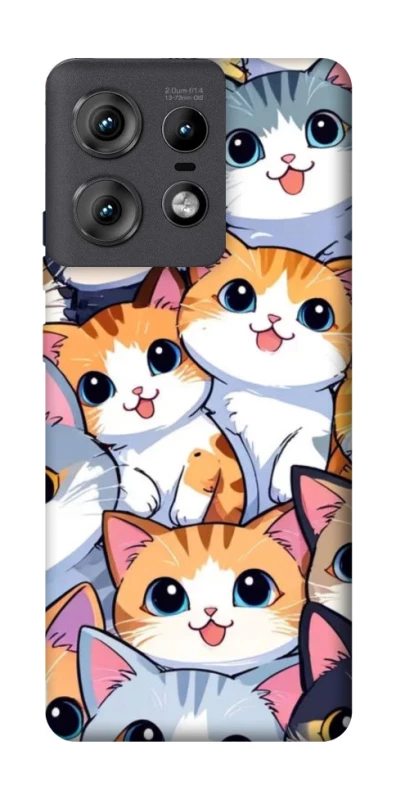 Чохол на Motorola Edge 50 Pro Cute Cat v2 фото 1 з 1