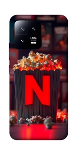 Чохол на Xiaomi 13 Netflix and popcorn фото 1 Чохол на Xiaomi 13 Netflix and popcorn фото 1 з 1