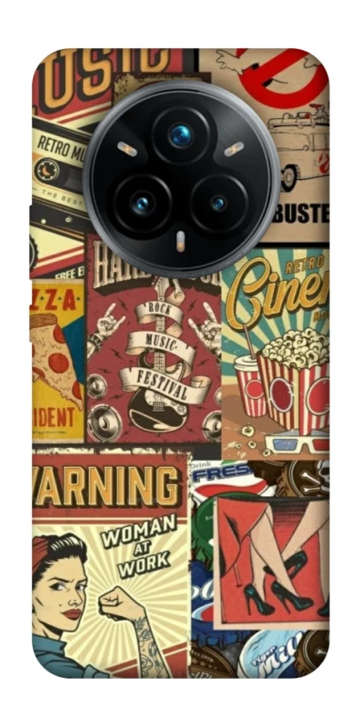 Чохол на Realme 14 Pro+ Retro collage ver.2 фото 1 з 1