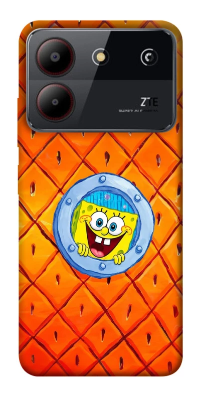 Чохол на ZTE Blade A54 4G Дім Спанч Боба фото 1 з 1