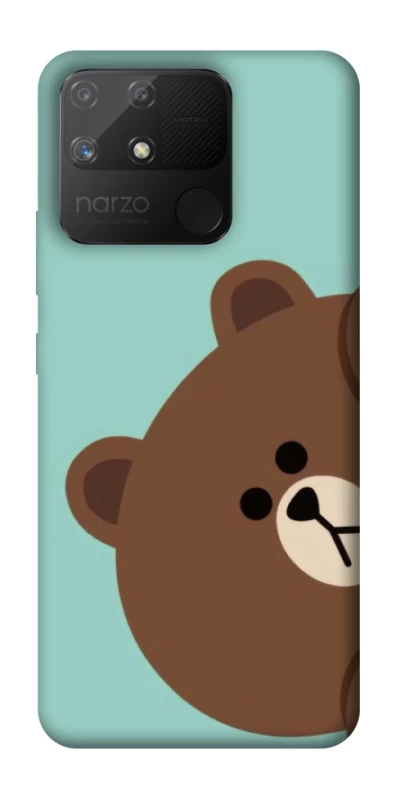 Чехол на Realme Narzo 50A bear фото 1 из 1